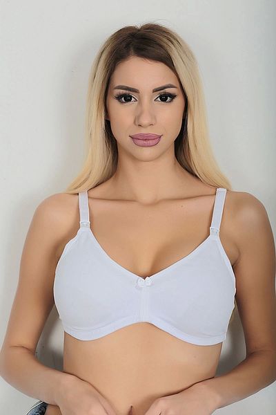 Sistina White Nursing Bra - 505