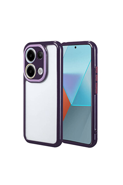 AQUA AKSESUAR Xiaomi Poco M6 Pro 4G Uyumlu Renkli Tasarımlı Kamera Korumalı L...