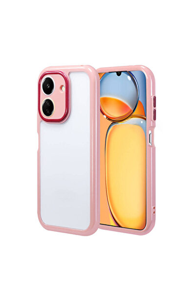 AQUA AKSESUAR Xiaomi Poco C65 Uyumlu Renkli Tasarımlı Kamera Korumalı Lüx Sil...