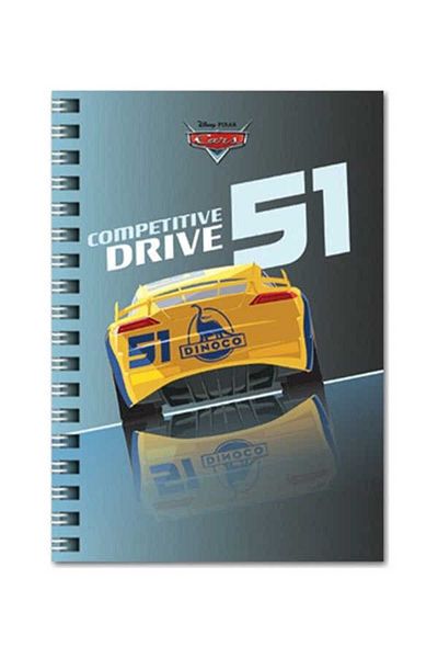 KESKİN COLOR Sharp Color A6 Cars Metalized Memo Pad 80 Sheets