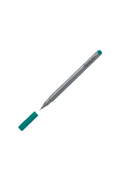 Faber Castell قلم كتابة ورسم جريب فاين 0.4 ملم أخضر زمردي