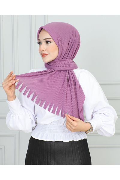 JAWEL ŞAL 1943 Model Practical Lilac Shawl