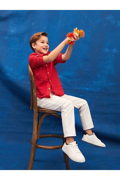 LC Waikiki LCW Kids Long Sleeve Boy's Shirt