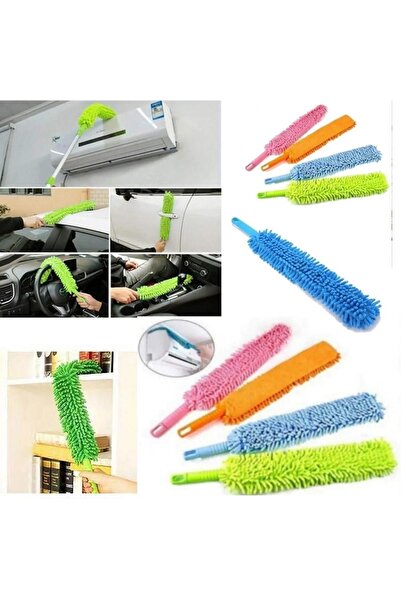 homeneeds Makarna Bükülebilen Esnek Mikrofiber Toz Alma Püskülü