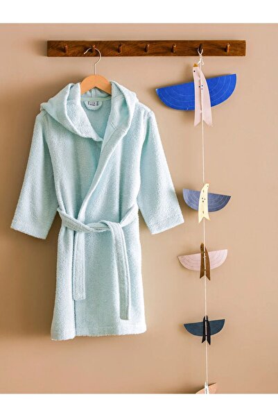 LC Waikiki HOME Hooded Cotton Girl's Bathrobe
