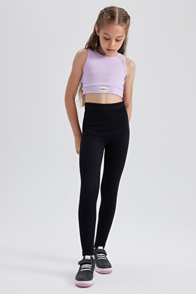 DeFacto Girl's Seamless Long Tights - A5781a823au