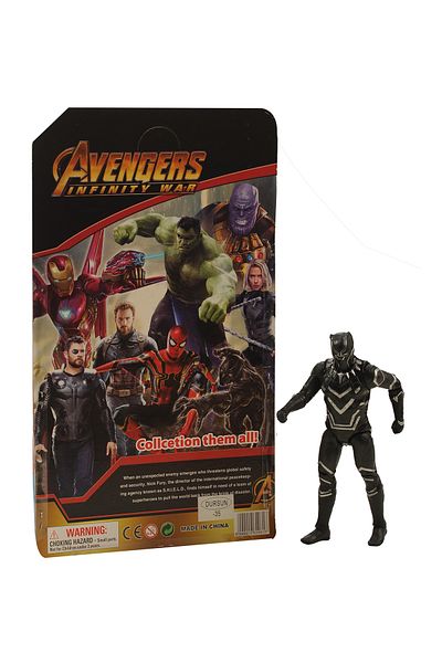 Can Ali Toys 2019 Infiniti War Union Legend, Illuminated Avengers Black Panther 17cm