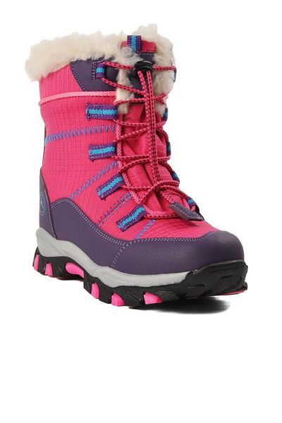 Aspor Φούξια Μωβ Pepino Παιδικά Snow Boots - Εσωτερικά με Γούνα