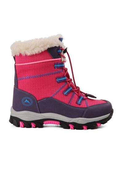 Aspor Φούξια Μωβ Pepino Παιδικά Snow Boots - Εσωτερικά με Γούνα