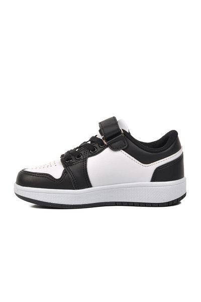 WALKWAY Boy's Black and White Sneakers - Sloga
