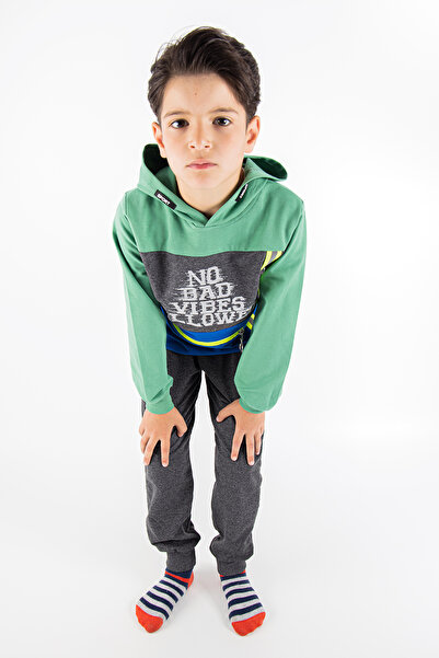 Babymod Σετ αθλητικής φόρμας για αγόρια με κουκούλα με φερμουάρ