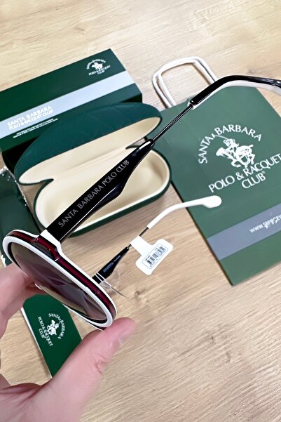 Santa Barbara Polo & Racquet Club White Men's Sunglasses Elg983