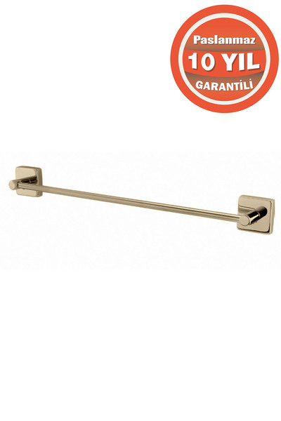 ÇELİK BANYO Paslanmaz Pirinç Vizyon  Uzun Havluluk 50cm Altın Gold