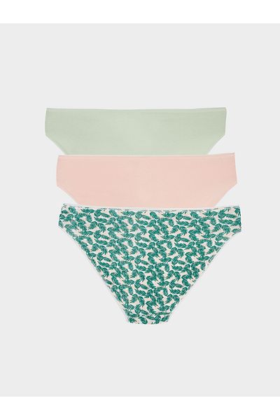 LC Waikiki Pack of 3 Patterned Bikini Panties