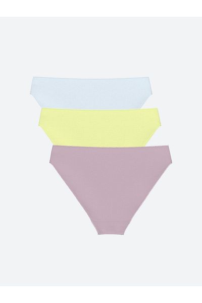 LC Waikiki Pachet de 3 chiloți bikini uni