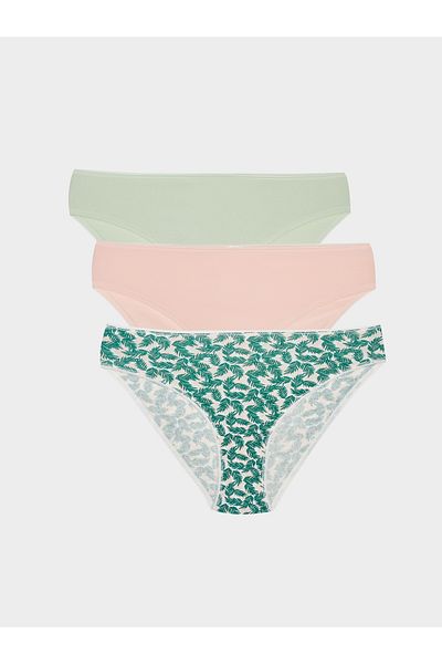 LC Waikiki Pack of 3 Patterned Bikini Panties