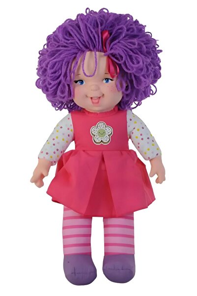 welcomein Lahana Saçlı Gökkuşağı Bebek,Dolgu Bebek 45 Cm