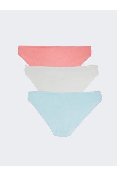 LC Waikiki Pachet de 3 chiloți bikini uni