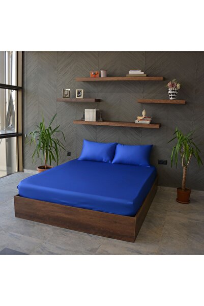 Yuvam Double Cotton Satin Sheet Set