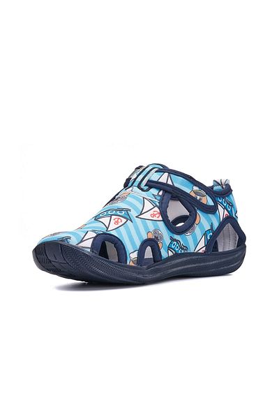 Crazy Kids Crazy Wide Fit for Baby Boy - Παιδικά σανδάλια και παντόφλες Sea Shoes