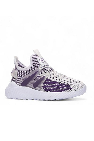 BOUIS Copii Unisex Casual Alb Violet Elastic Confortabil Respirabil Tricoturi Flexibil Ușor Elegant Sneaker Pantofi sport