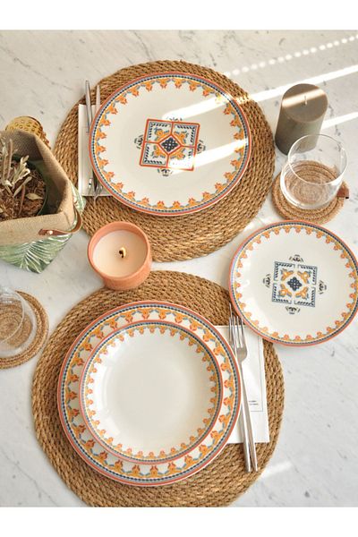 M'art Home Sipahi Şirince - Porslen 2-Piece Service Set