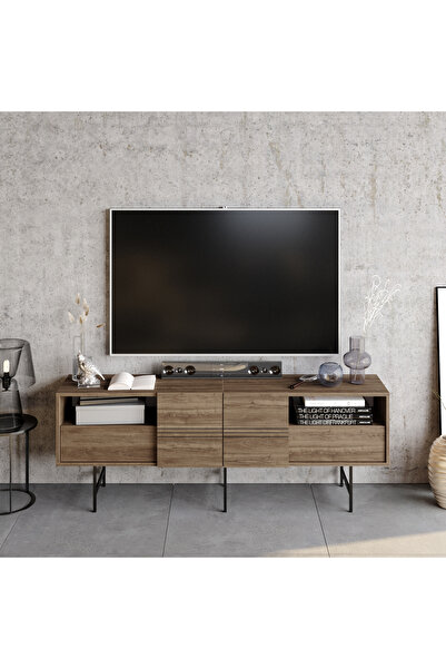 Decorotika DERİN TV ÜNİTESİ CEVİZ SİYAH