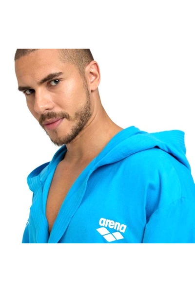 ARENA Μπουρνούζι προπόνησης Zeal Plus Unisex - Μπλε, 005308401