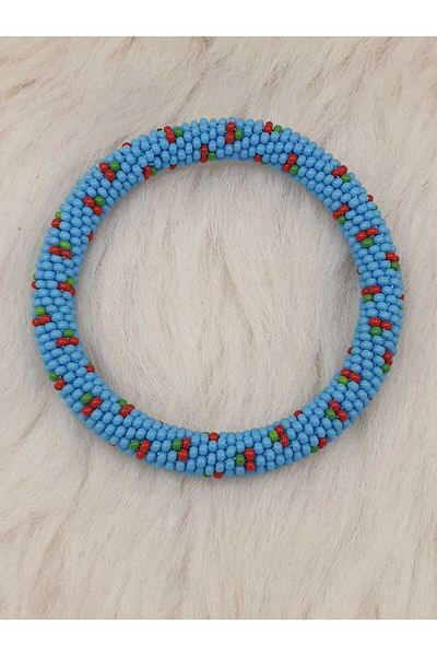 HAPPY HANDMADE 17cm Children's Cherry Bracelet/Cherry Patterned Children's Bracelet/Cherry Jailhouse Business Bracelet Children's Gift