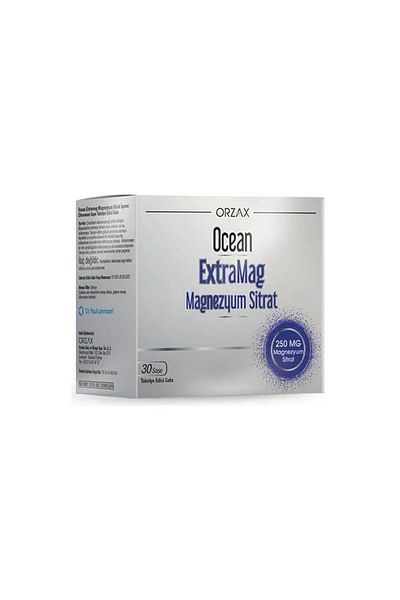 Ocean ExtraMag 30 - Effervescent Sachet Facial Cleansing Gel with Magnesium Citrate Gift