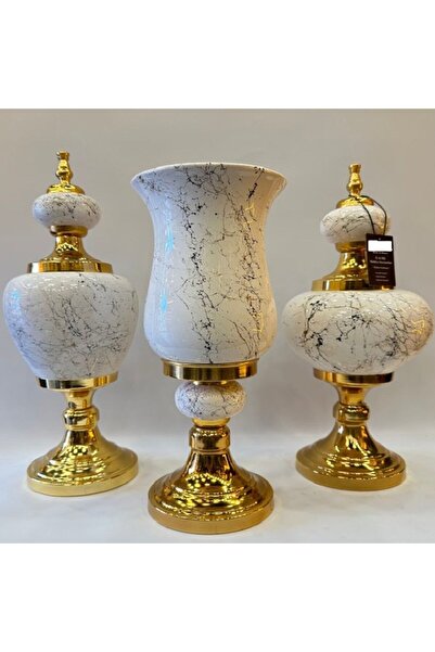 GİTTİGİTTİ GAGA-1065 3'LÜ PRESTİJ SALON SETİ KREM