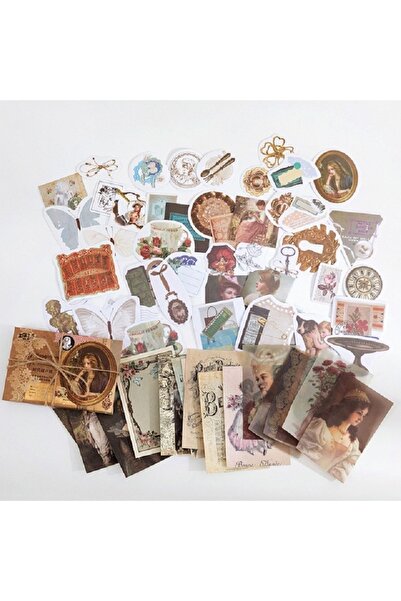 SF SCRAPBOOK KIRTASİYE Set de 60 de bucăți pentru albume de însemnări cu tema...