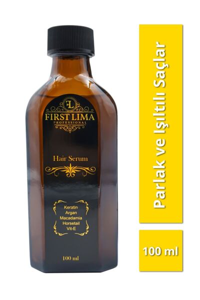 First Lima Professional Yıpranmış Saçlara Özel Bakım Şampuanı & Yoğun Bakım Maskesi & Parlaklık Ve Işıltı Veren Serum