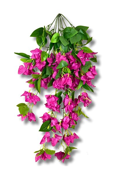 Genel Markalar Fuşya Begonvil 9 Dallı Sarkıt, 90x50, şık ve canlı dekoratif a...