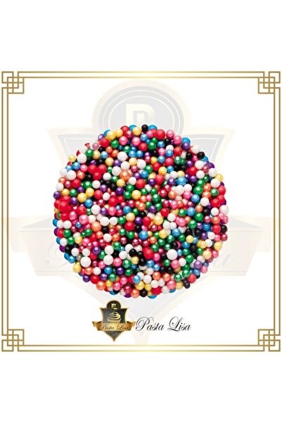 lisapastacılık Dr.gusto 2mm Boncuk Şeker (sprinkles) & Draje 90gr - Mıx