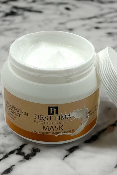 First Lima Professional Intensive Moisturizing Milk Protein & Coconut Hair Care Mask for Dry Hair 500 ml