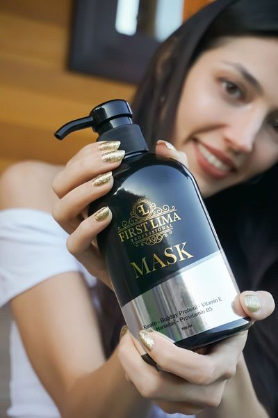 First Lima Professional Special Repairing Intensive Care Mask for Dyed and Damaged Hair 500 Ml (Keratin Mask)