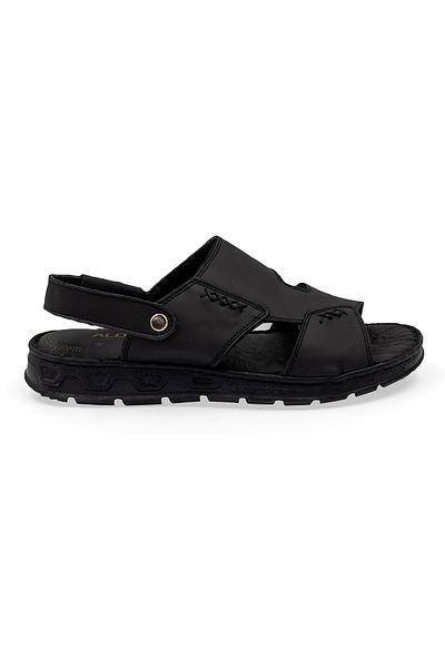 CACTUS BOUTİQUE Bărbați - Sandale zilnice negre din piele naturală