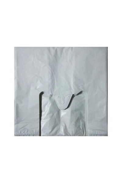 MG HOME 20 PCS White Large Size Thick Athlete Bag - Grocery Beef Garbage Bag