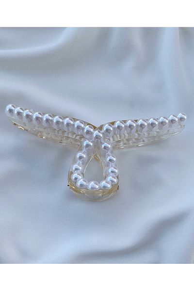 Eylülün Takısı Medium Size Women's Pearl Latch Buckle