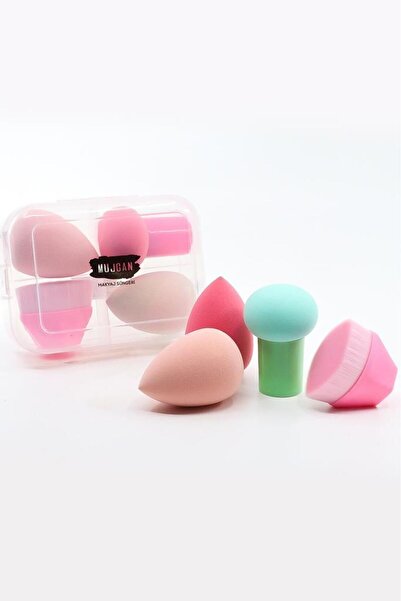 MUJGAN 4'lü Çok Amaçlı Kutulu Sünger Seti