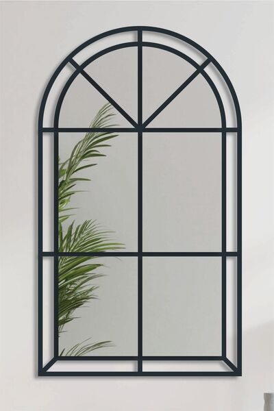 KaraçamDekor Dekoratif Pencere Görünümlü Ayna