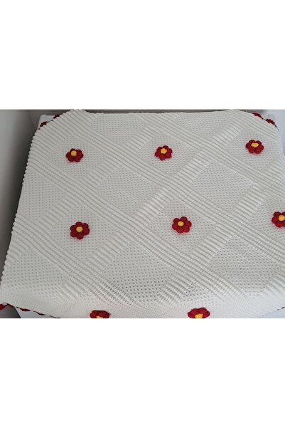 Ankı El Örgüsü Bebek Battaniyesi