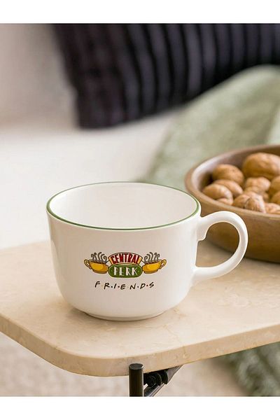 LC Waikiki كوب سيراميك مطبوع من LCW HOME Friends سعة 510 مل