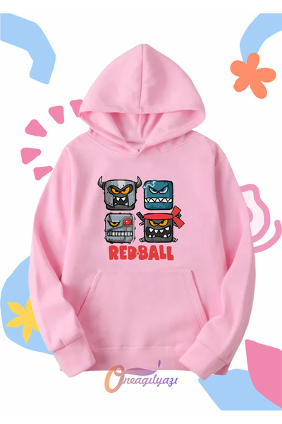 oneagılyazı Hanorac pentru copii unisex - imprimat cu bile roșie, glugă supra...