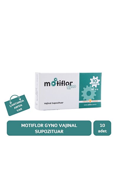 Motiflor Probiyotik Gyno Vajinal Supozituar 10 Adet
