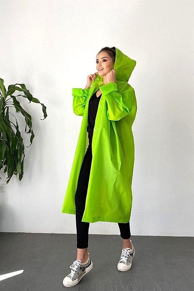 No7 İstanbul Nanopro Raincoat Unisex Αδιάβροχο ύφασμα Eva