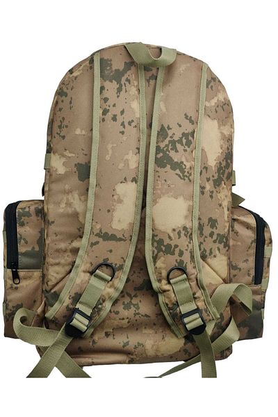 LIGHTINGHM Σειρά Comfort 65 Lt Orthopedic Military Tactical Mountaineer Camping Trekking Ταξιδιωτικό σακίδιο πλάτης Χωροφυλάκιο