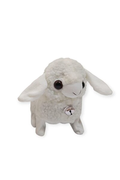 Genel Markalar Pilli Sesli Yürüyen Peluş Oyuncak Kuzu Hediyelik