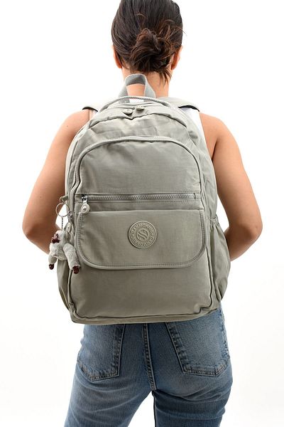 Çanta Trend Sanmorris Unisex Σχολικό και Ταξιδιωτικό Σακίδιο πλάτης μεγάλου μεγέθους - Αδιάβροχο με θήκη για φορητό υπολογιστή